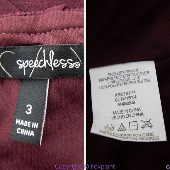 Speechless cocktail jewel embellished cut-out back halter mini dress,‎ junior 3 - Picture 16 of 16